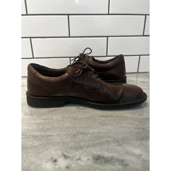 Birkenstock Footprints Shoes Mens 11.5 Brown Leather Oxford Lace Up Portugal
